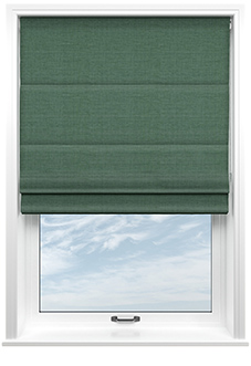 Devonshire, Forest - Twist&Fit Roman Blind